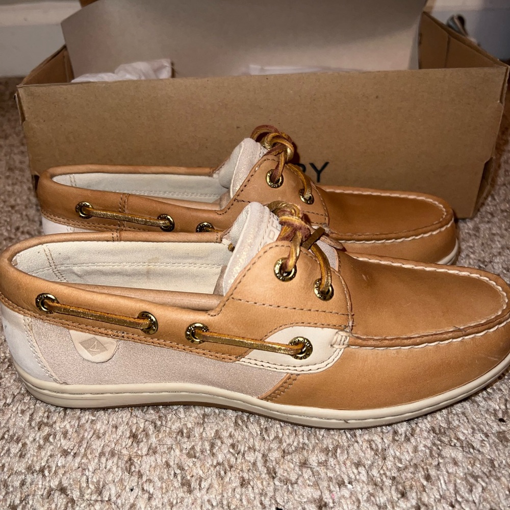 Sperry Shoes/Loafers| Women’s Koifish Leather Linen